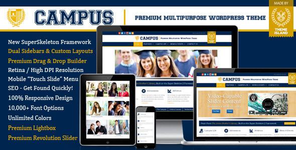 Campus Premium Multipurpose WordPress Theme